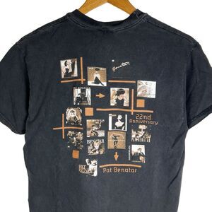 Vintage 2001 Pat Benatar 22nd Anniversary Concert Tour Shirt Tee Sz Medium Black
